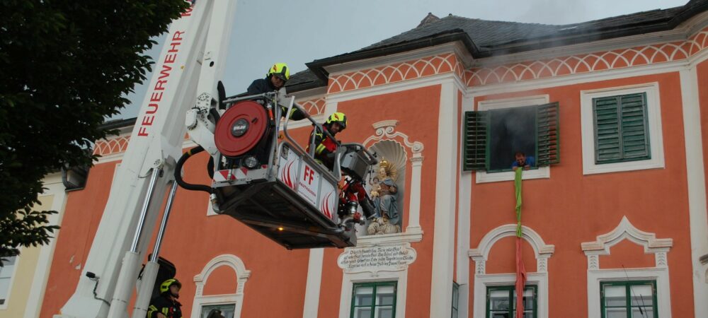 Monatsübung – Brandeinsatz