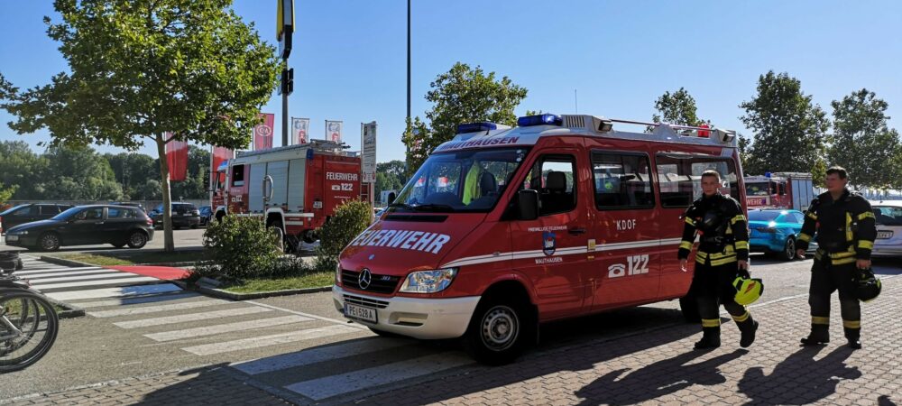 EINSATZ – Brandmeldealarm Donaupark